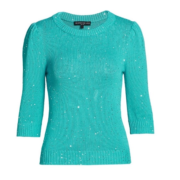 Generation Love Sweaters - NWT Generation Love Mia Sequin Sweater